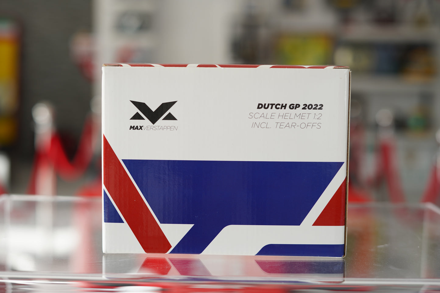 Max Verstappen 2022 Dutch GP 1:2 Scale Signed Helmet