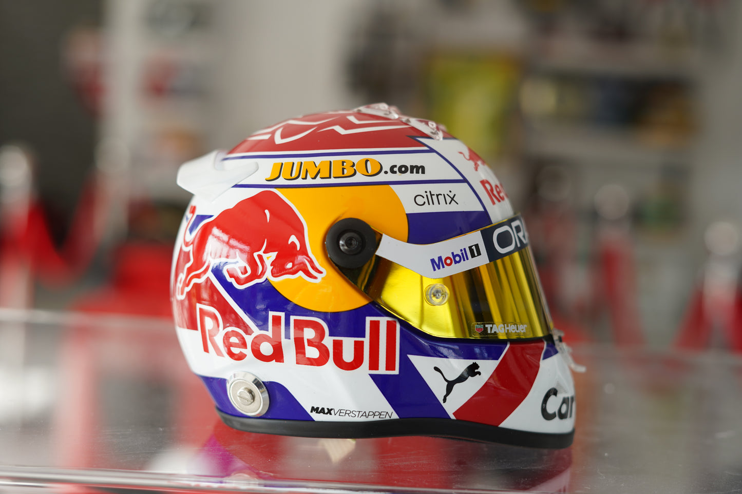 Max Verstappen 2022 Dutch GP 1:2 Scale Signed Helmet