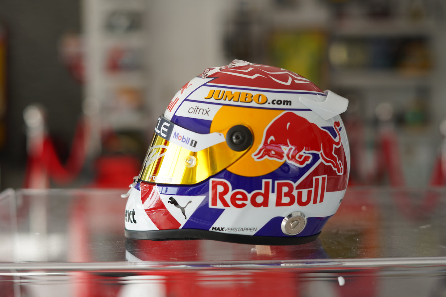 Max Verstappen 2022 Dutch GP 1:2 Scale Signed Helmet