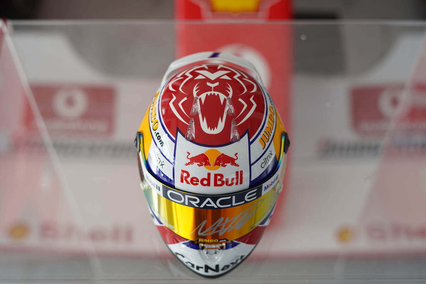 Max Verstappen 2022 Dutch GP 1:2 Scale Signed Helmet