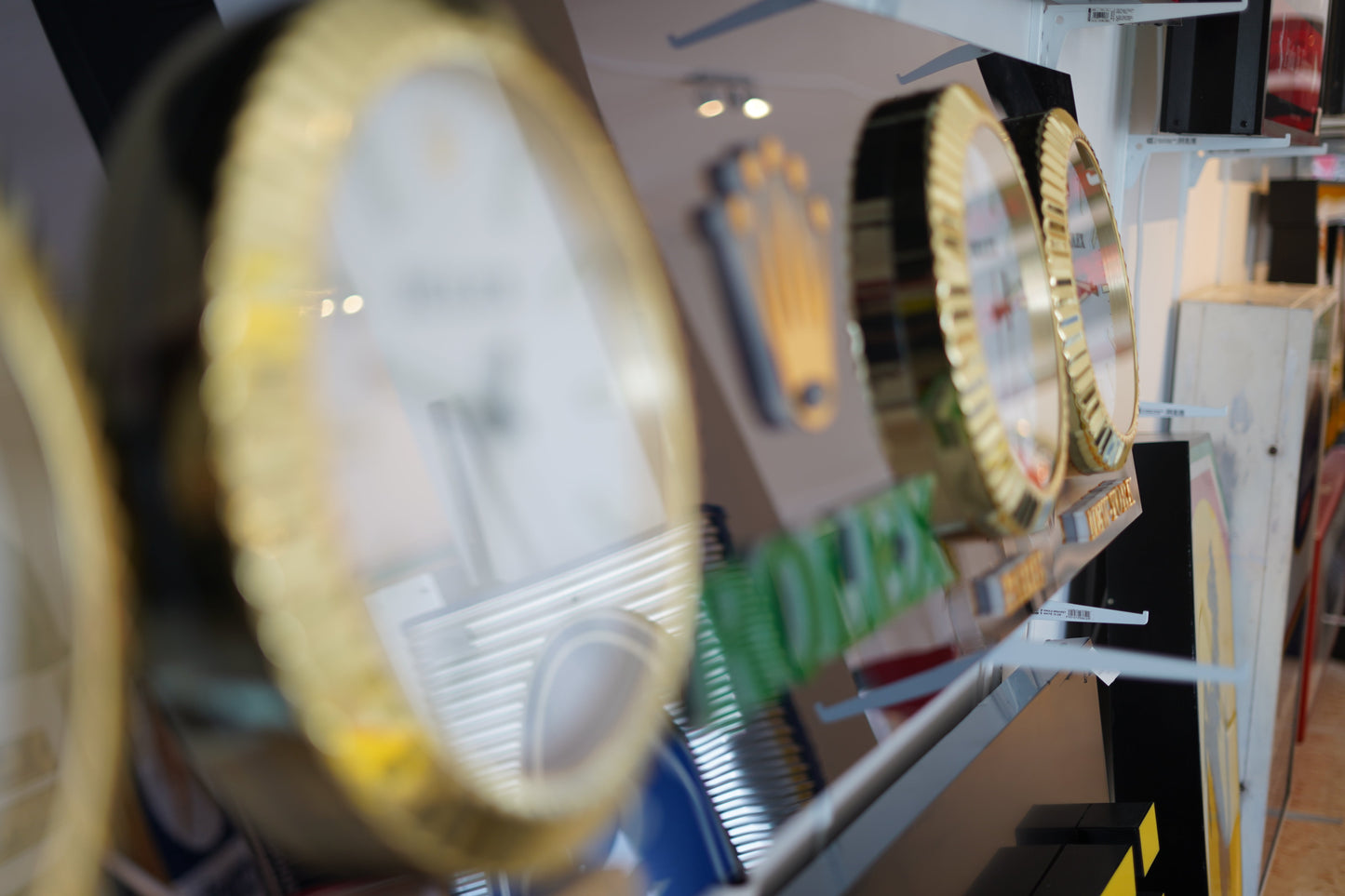 2000s Rolex official 4 time zone dealer illuminated sign