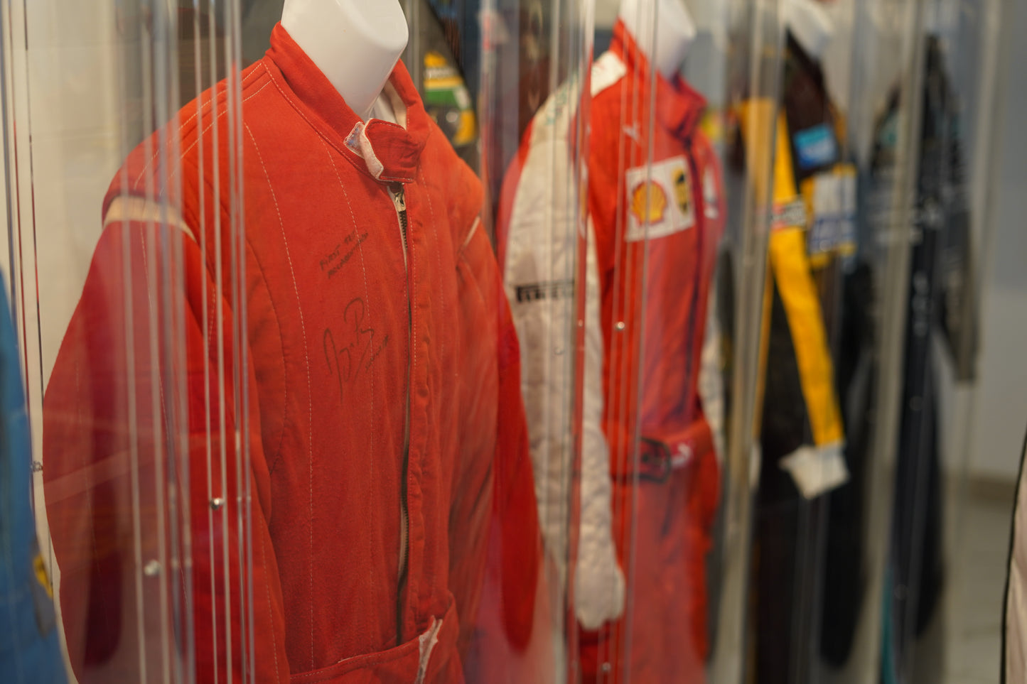 1987 Ayrton Senna signed McLaren test used suit