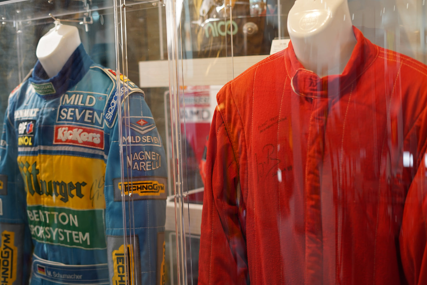 1987 Ayrton Senna signed McLaren test used suit