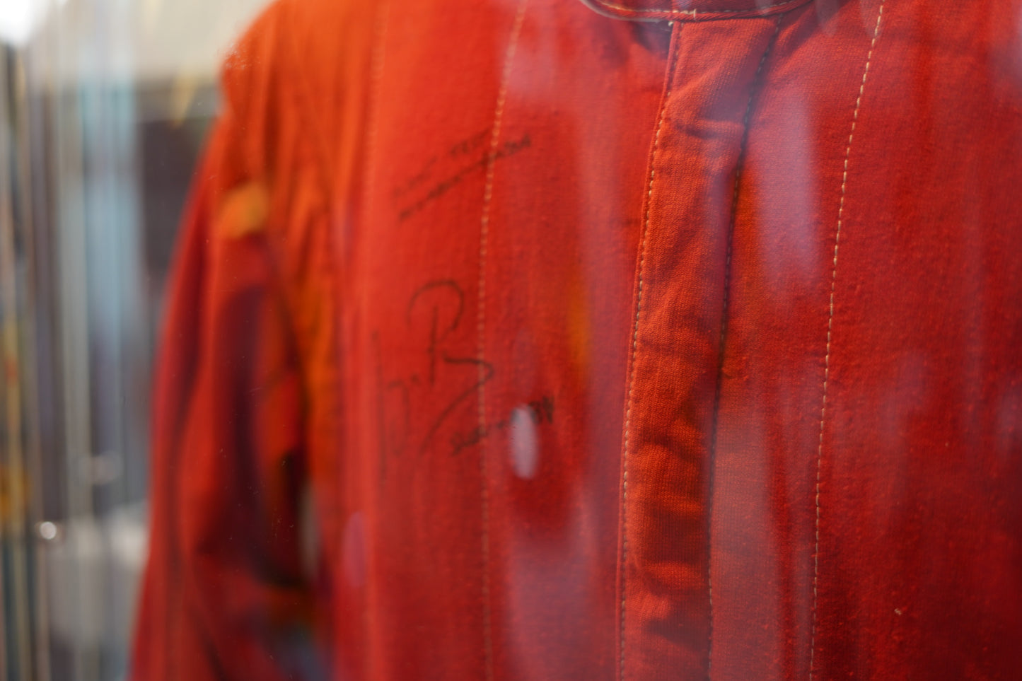 1987 Ayrton Senna signed McLaren test used suit