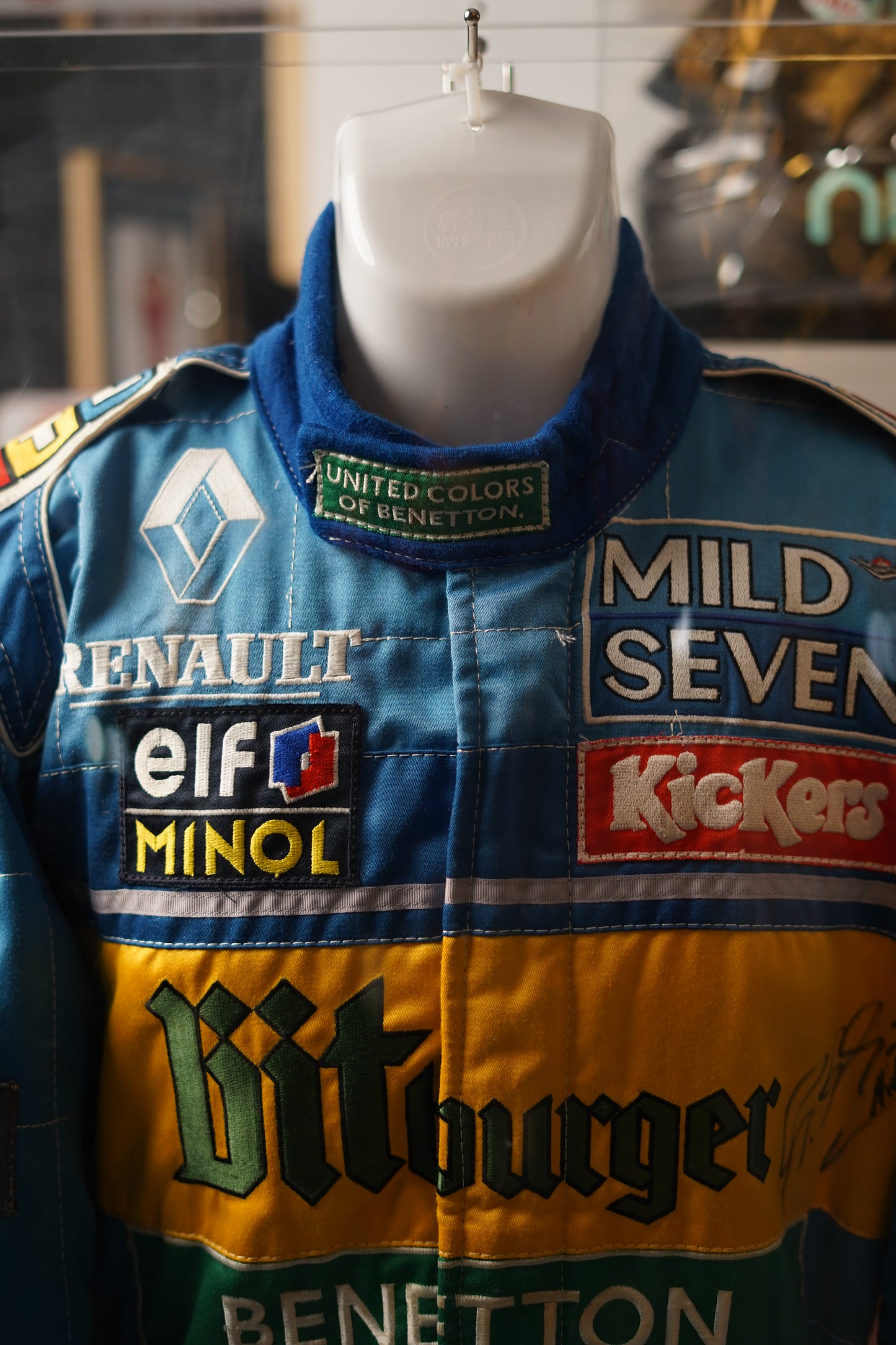 1995 Michael Schumacher Race Used Suit – Benetton F1, Pacific Grand Prix, Signed