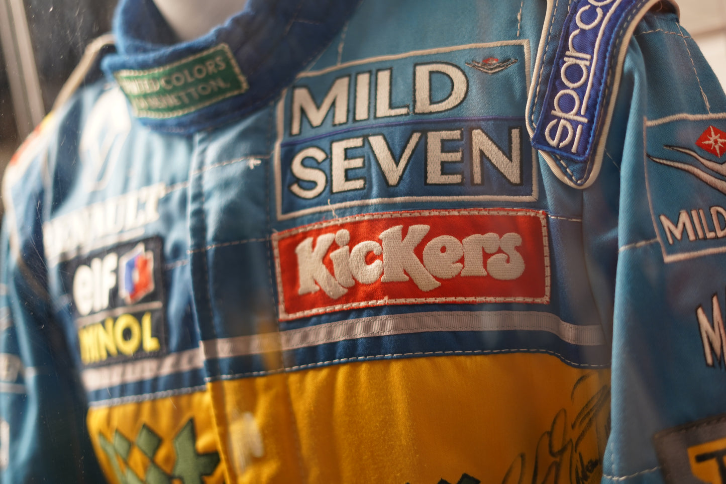 1995 Michael Schumacher Race Used Suit – Benetton F1, Pacific Grand Prix, Signed