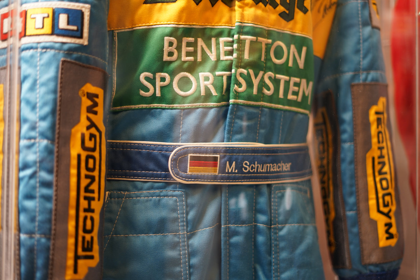 1995 Michael Schumacher Race Used Suit – Benetton F1, Pacific Grand Prix, Signed