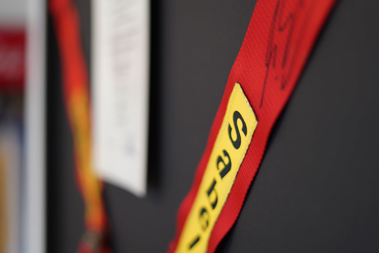 2003 Ferrari F2003 Sabelt Harness Signed by Michael Schumacher