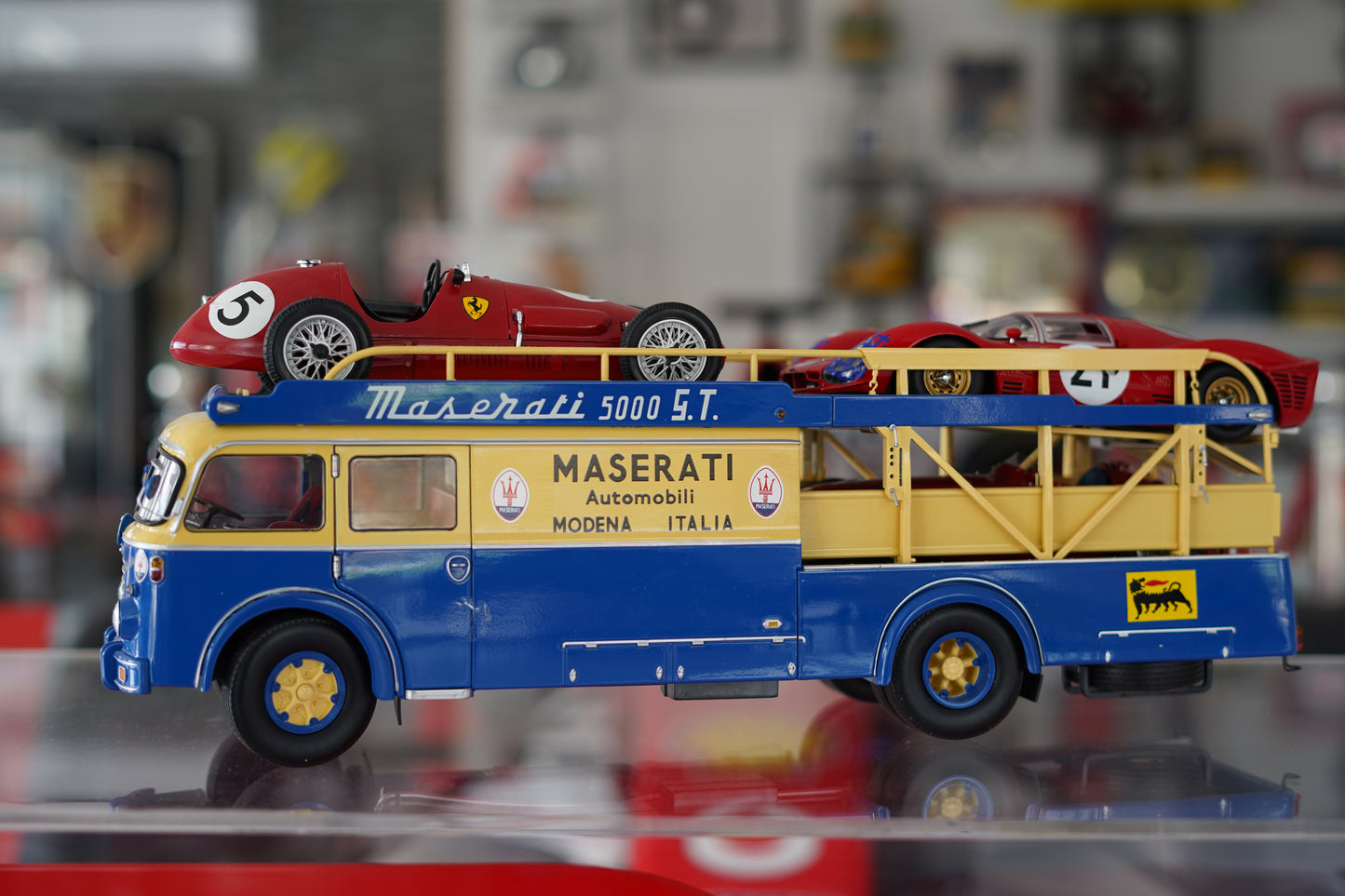 1957 Fiat-Bartoletti Tipo 642 RN2 Maserati Racing Car Transporter