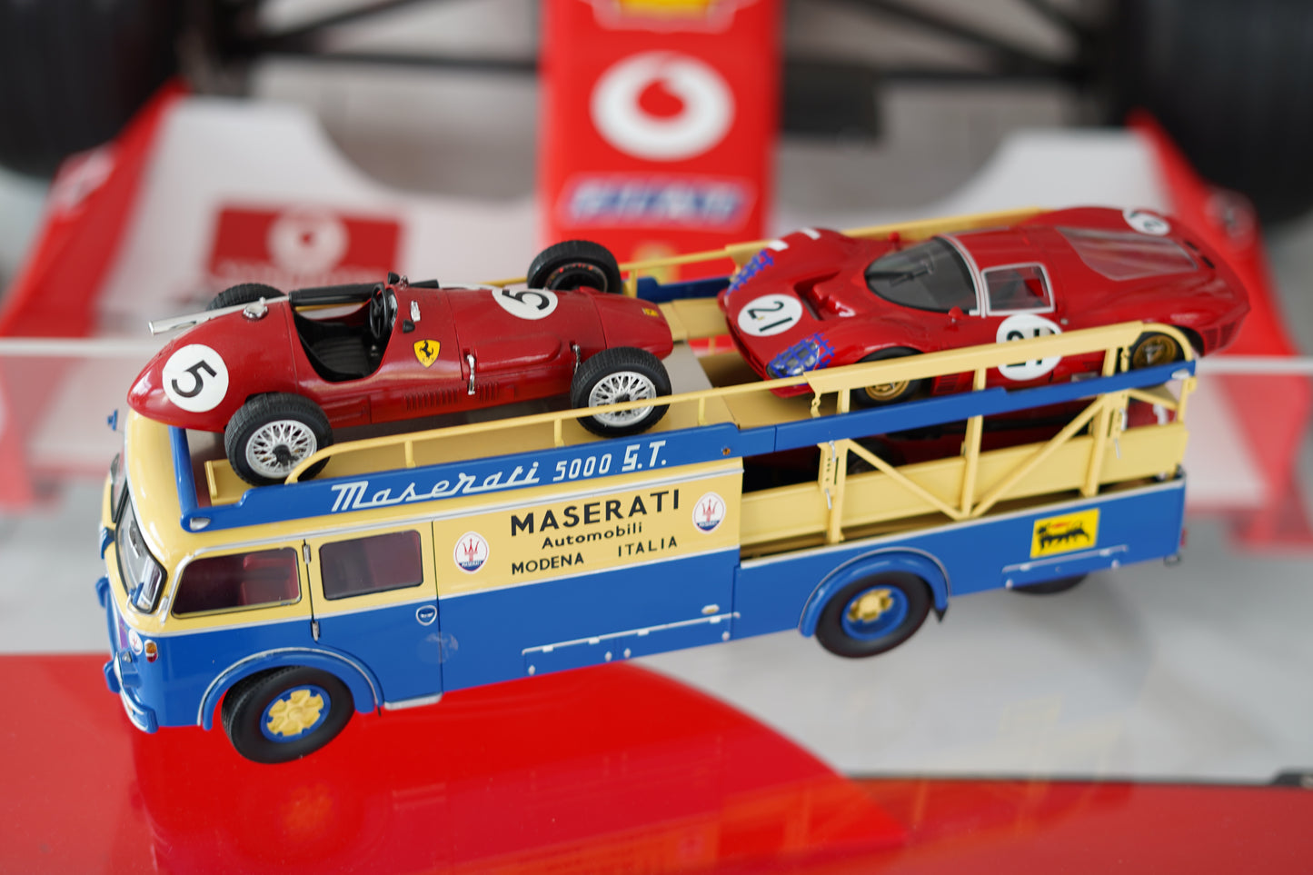 1957 Fiat-Bartoletti Tipo 642 RN2 Maserati Racing Car Transporter