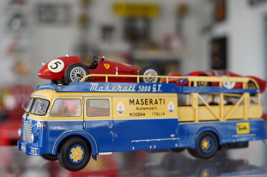 1957 Fiat-Bartoletti Tipo 642 RN2 Maserati Racing Car Transporter