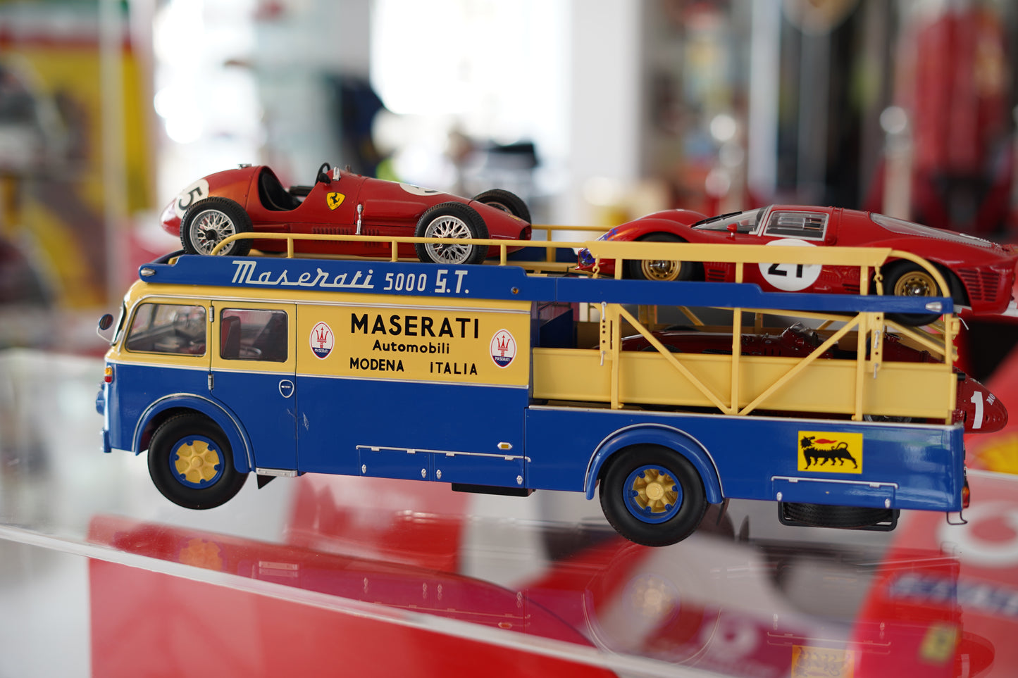 1957 Fiat-Bartoletti Tipo 642 RN2 Maserati Racing Car Transporter