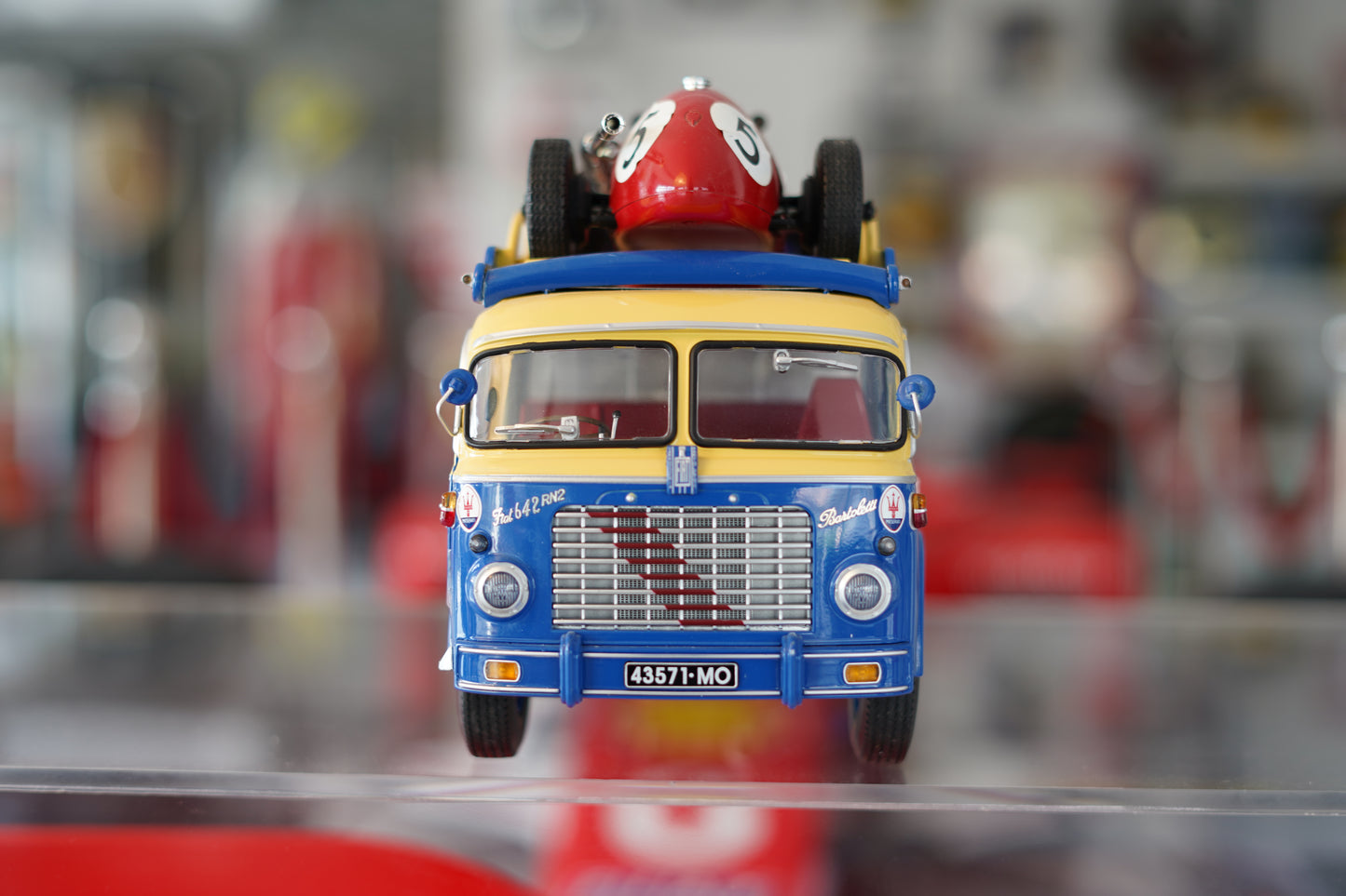 1957 Fiat-Bartoletti Tipo 642 RN2 Maserati Racing Car Transporter