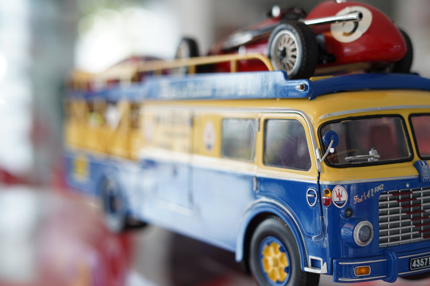 1957 Fiat-Bartoletti Tipo 642 RN2 Maserati Racing Car Transporter