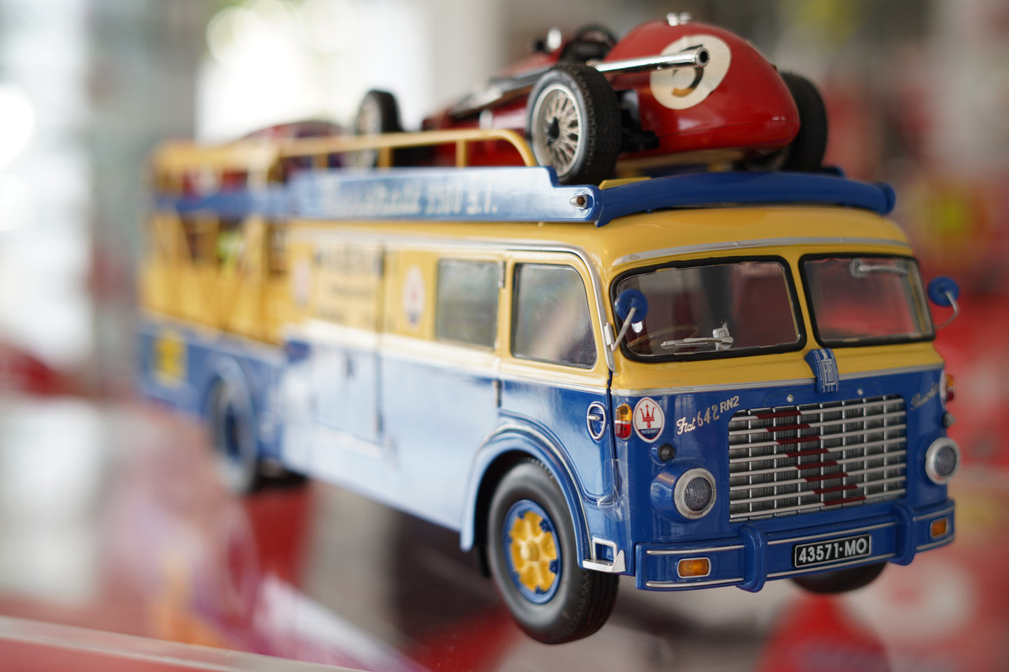 1957 Fiat-Bartoletti Tipo 642 RN2 Maserati Racing Car Transporter