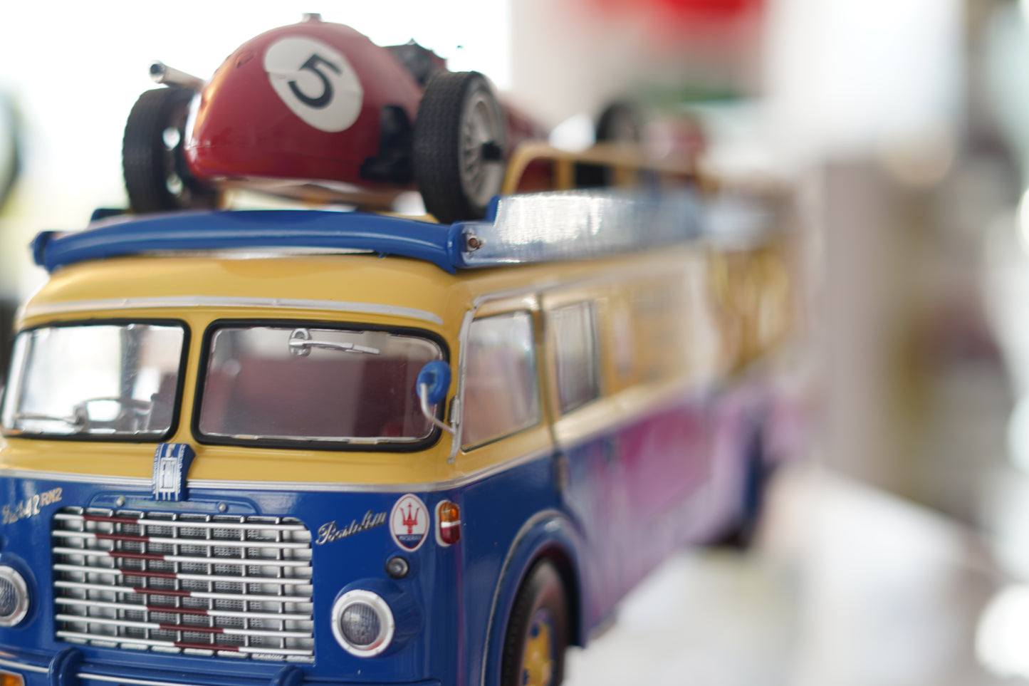 1957 Fiat-Bartoletti Tipo 642 RN2 Maserati Racing Car Transporter