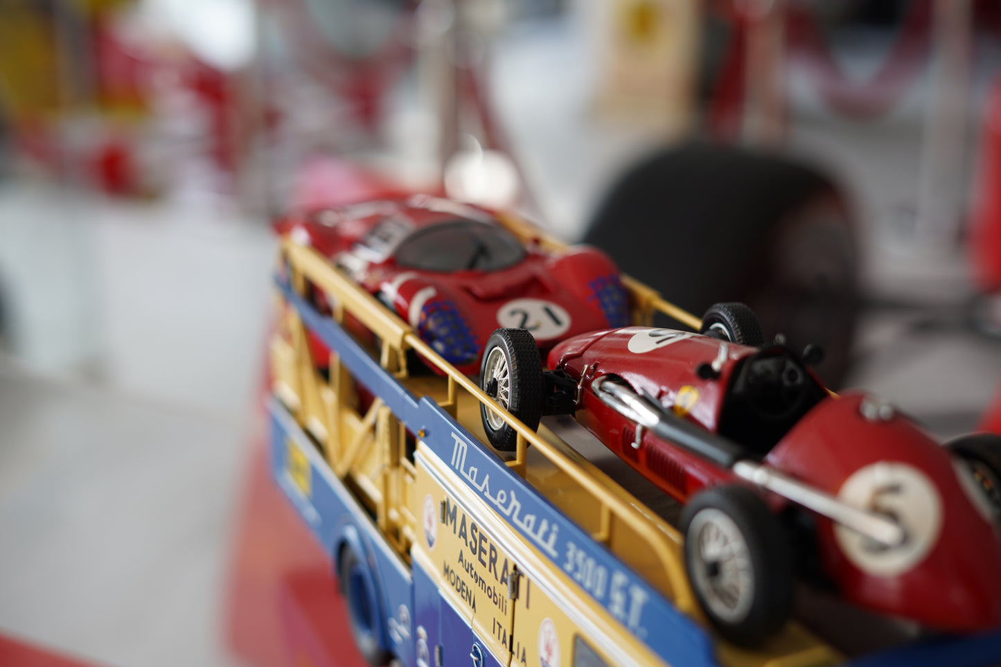 1957 Fiat-Bartoletti Tipo 642 RN2 Maserati Racing Car Transporter