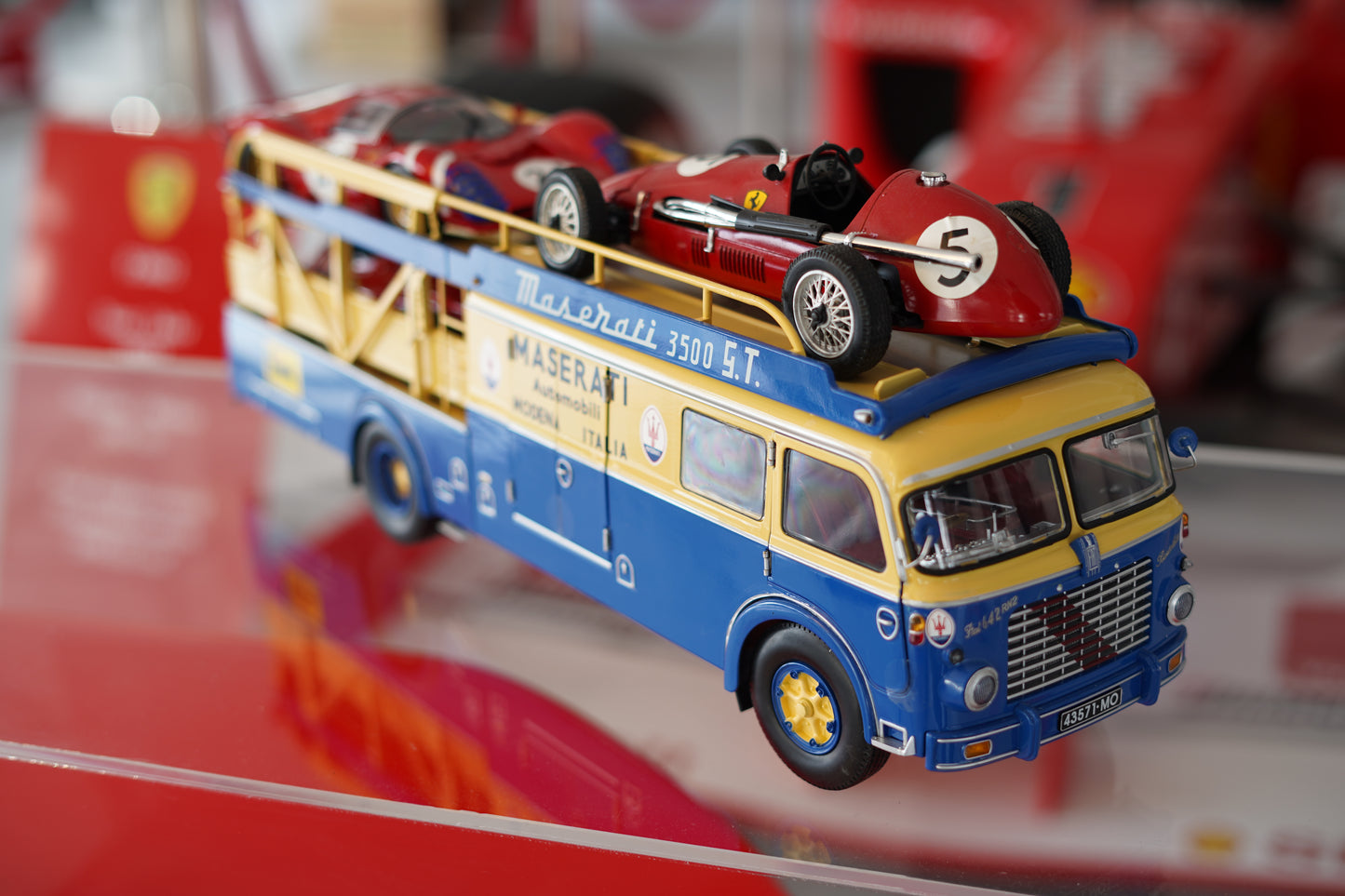 1957 Fiat-Bartoletti Tipo 642 RN2 Maserati Racing Car Transporter