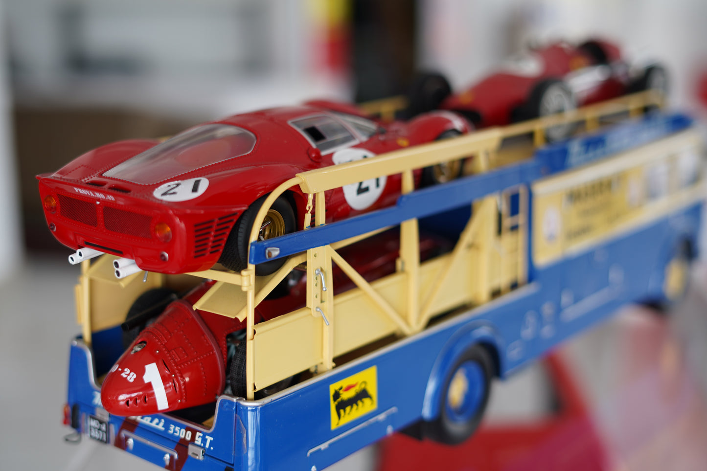 1957 Fiat-Bartoletti Tipo 642 RN2 Maserati Racing Car Transporter