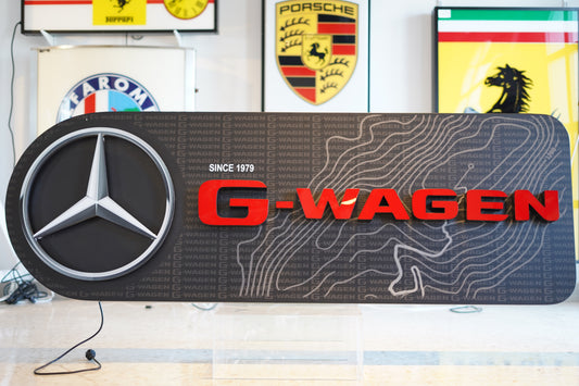 Mercedes-Benz G-Wagen Dealer Sign