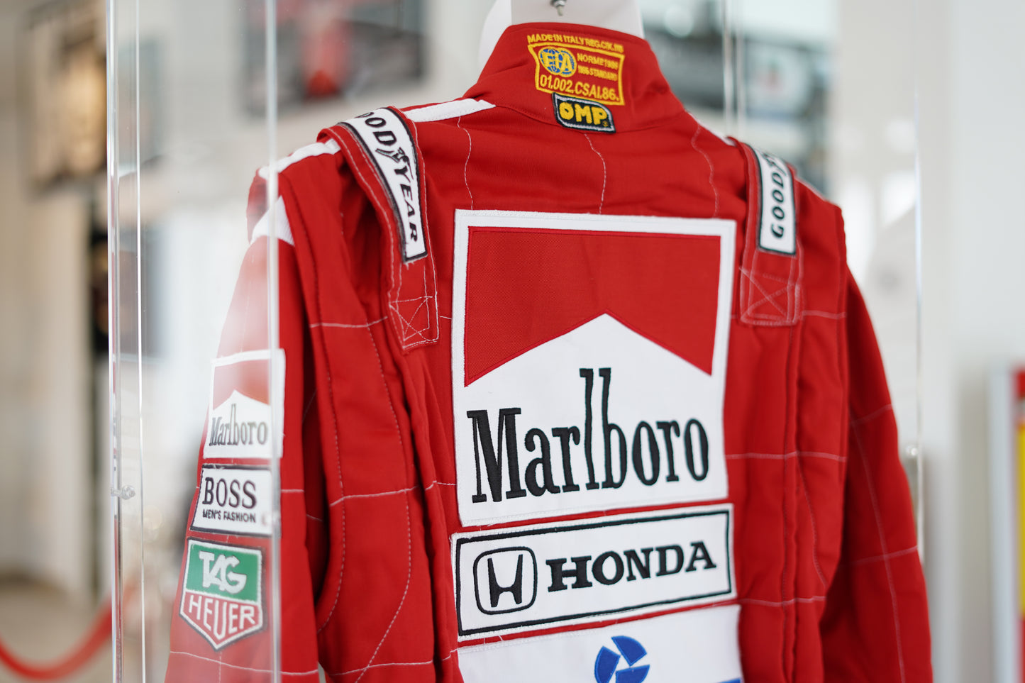 Ayrton Senna McLaren-Honda Replica Display Set
