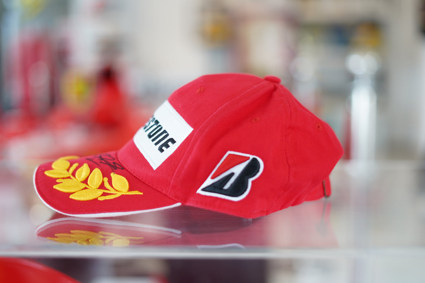 Michael Schumacher Signed Bridgestone Hat