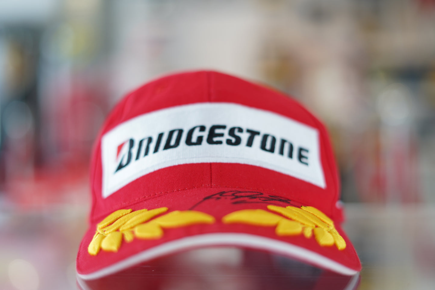 Michael Schumacher Signed Bridgestone Hat