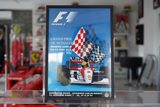 1994 Monaco Grand Prix (Monte-Carlo) – Official F1 Vintage Poster