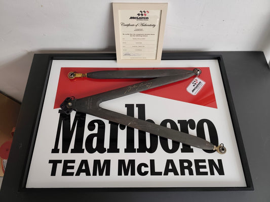 1992 Ayrton Senna wishbone Honda MP4 / 7 signed