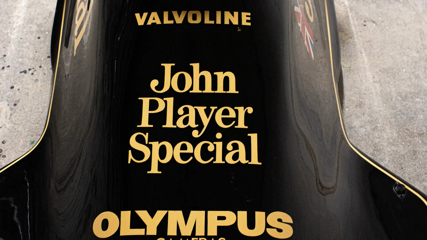 1978 Lotus 79 John Player Special Front Cockpit Bodywork