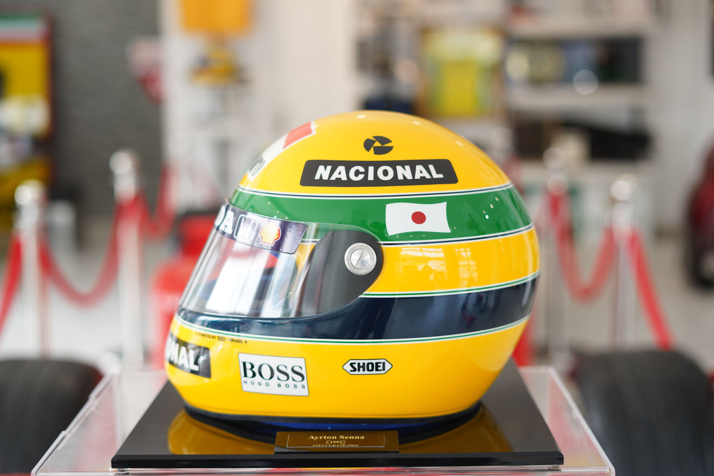 1992 Ayrton Senna Shoei limited edition Japanese GP